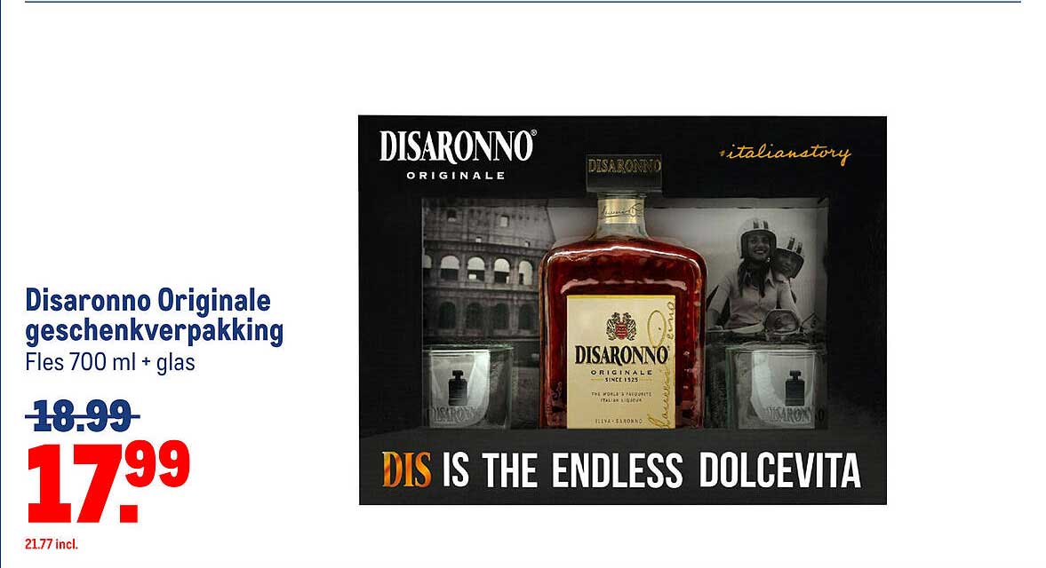 Disaronno Originale geschenkverpakking