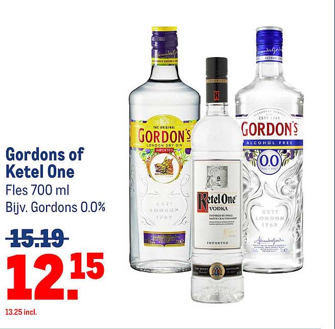 Gordons of Ketel One