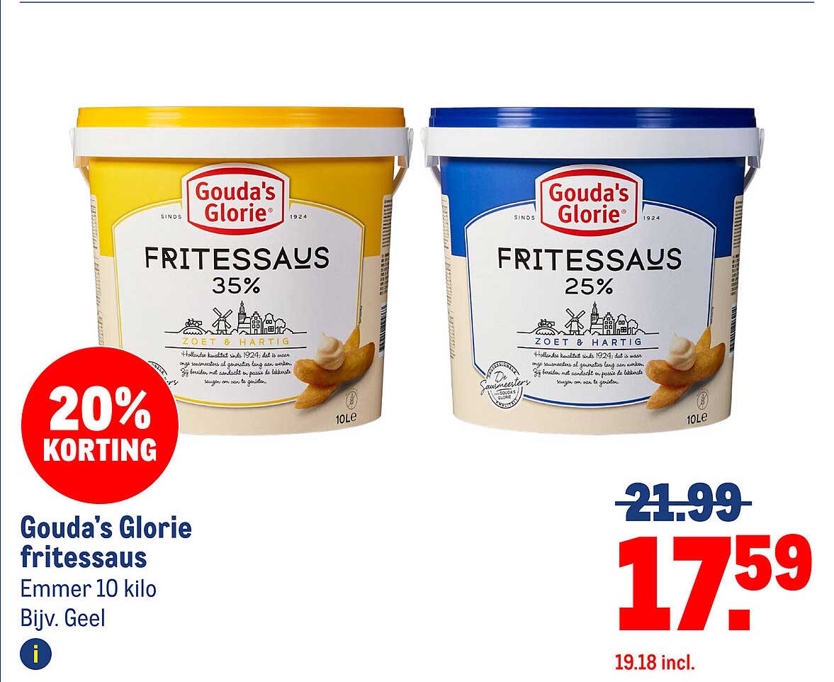 Gouda's Glorie fritesaus