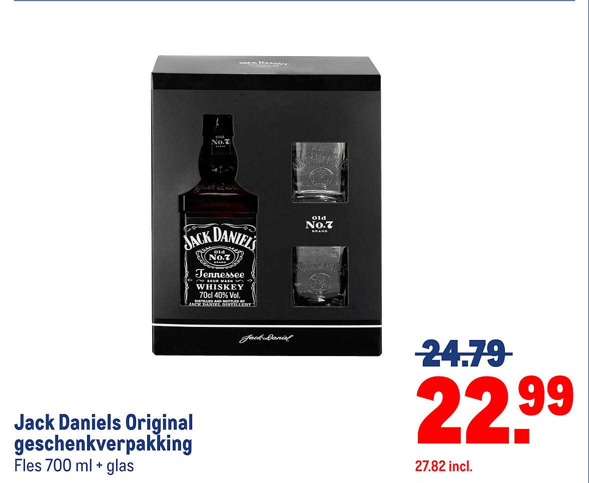 Jack Daniels Original geschenkverpakking