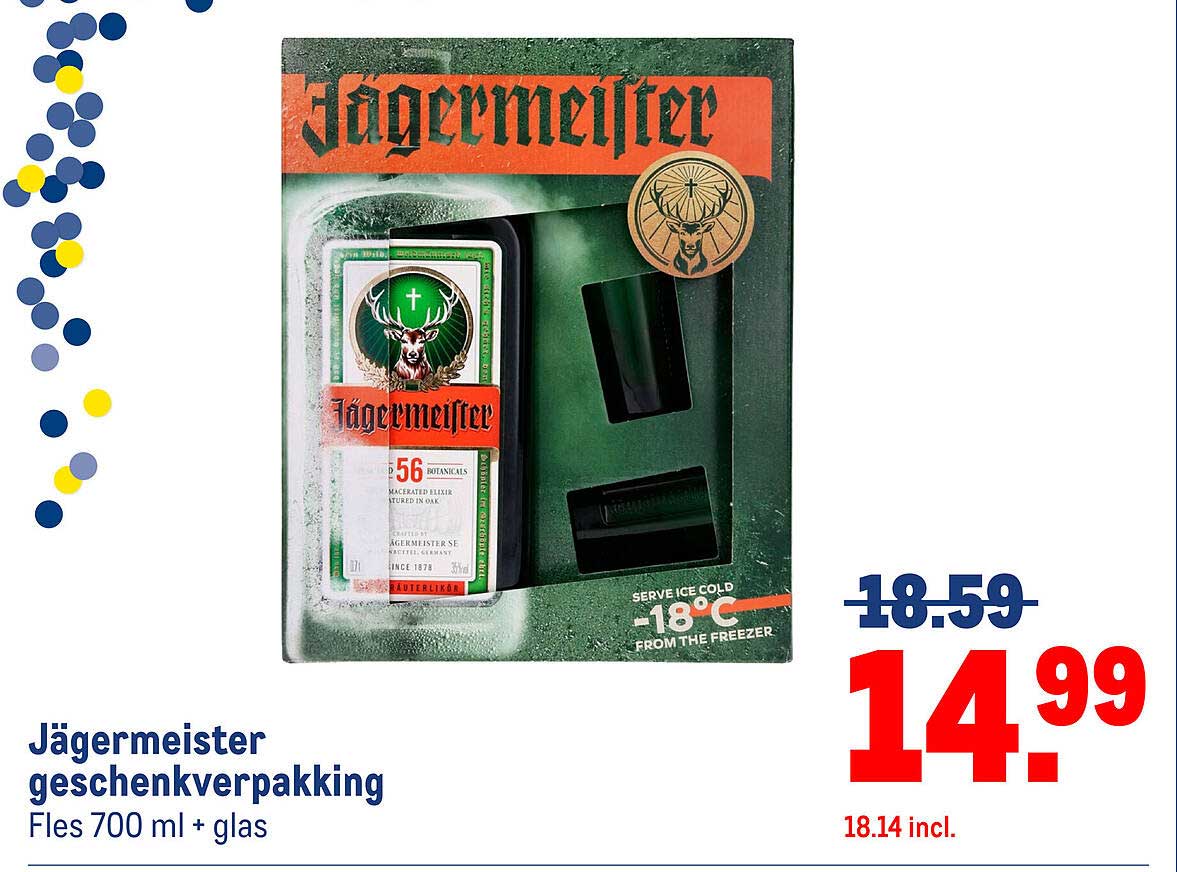 Jägermeister geschenkverpakking