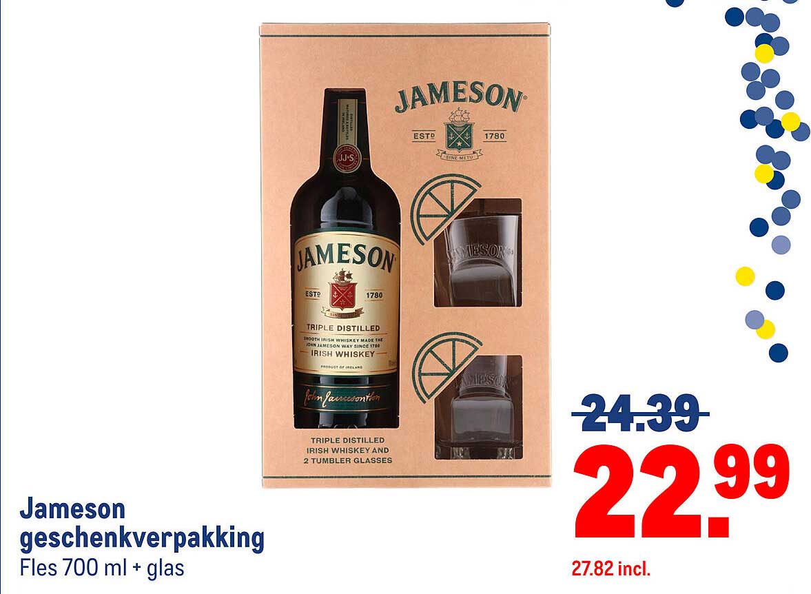 Jameson geschenkverpakking