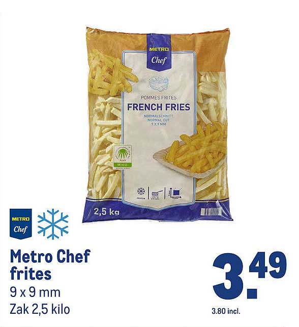 Metro Chef frites