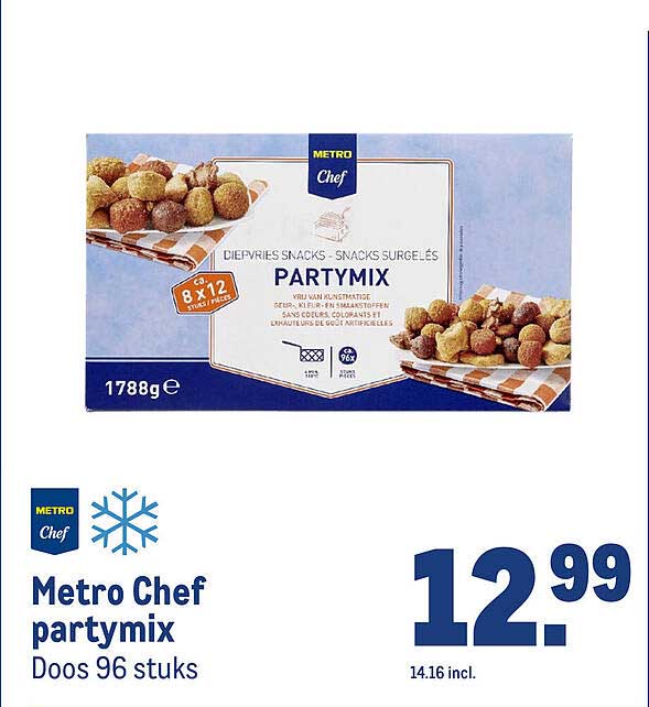 Metro Chef partymix