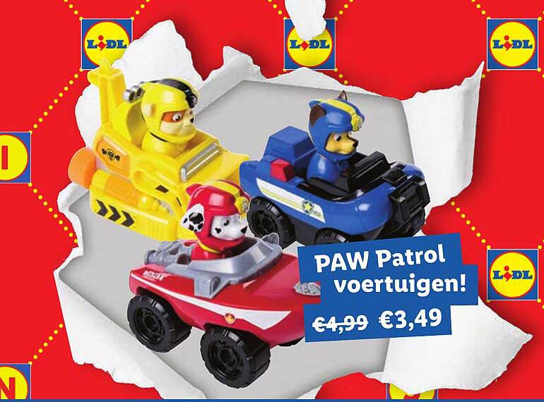 PAW Patrol voertuigen!