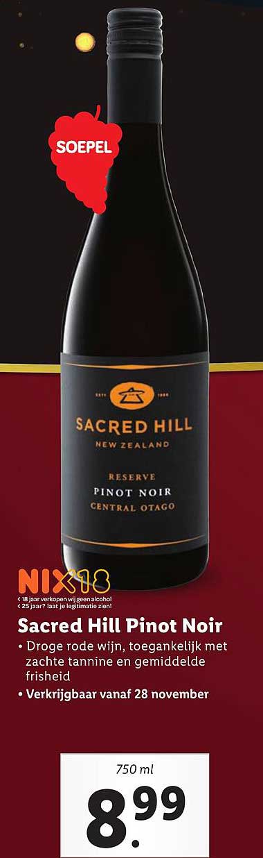 Sacred Hill Pinot Noir