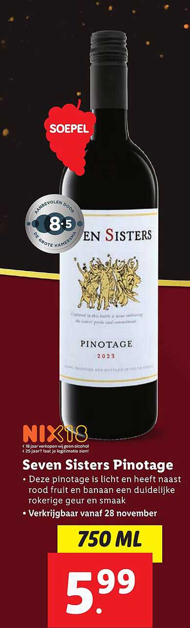 Seven Sisters Pinotage