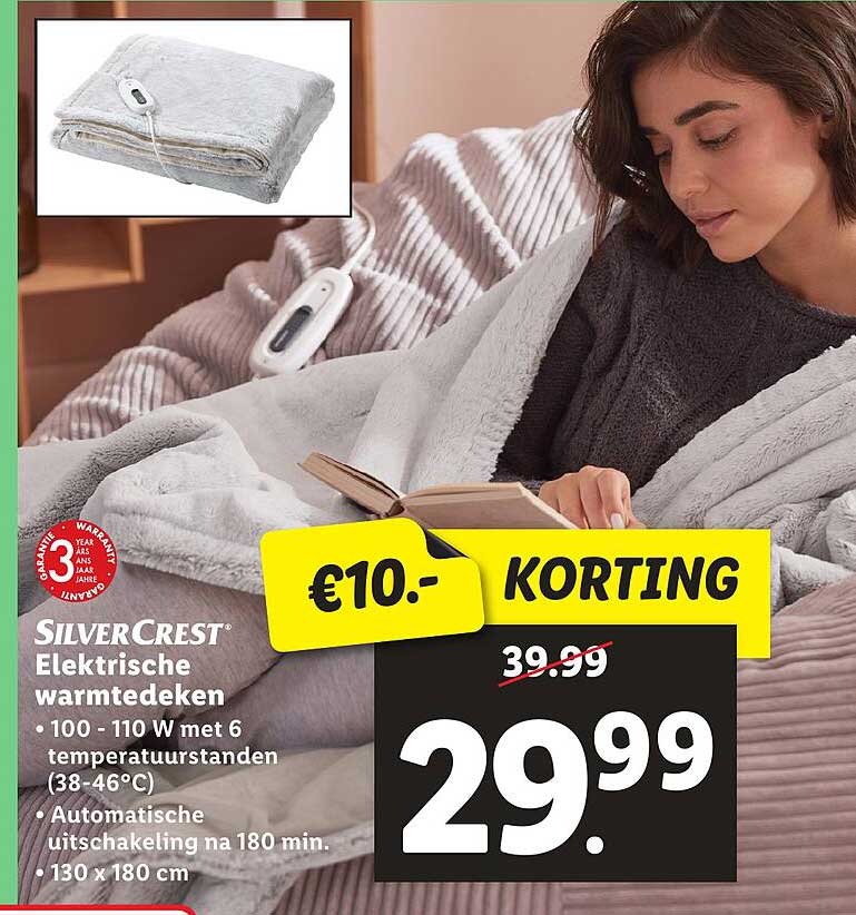 SILVERCREST Elektrische warmtedeken