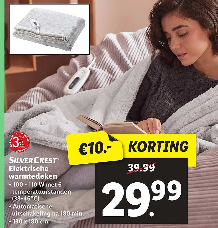 SILVERCREST Elektrische warmtedeken