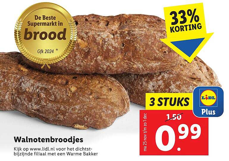 Walnotenbroodjes