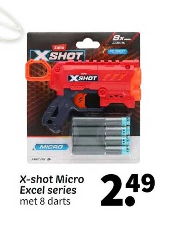 X-shot Micro Excel series