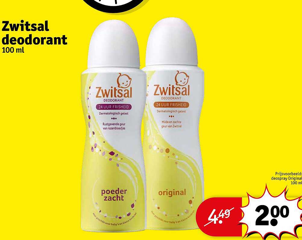 Zwitsal Deodorant Aanbieding Bij Kruidvat zwitsal-deodorant-aanbieding-bij-kruidvat