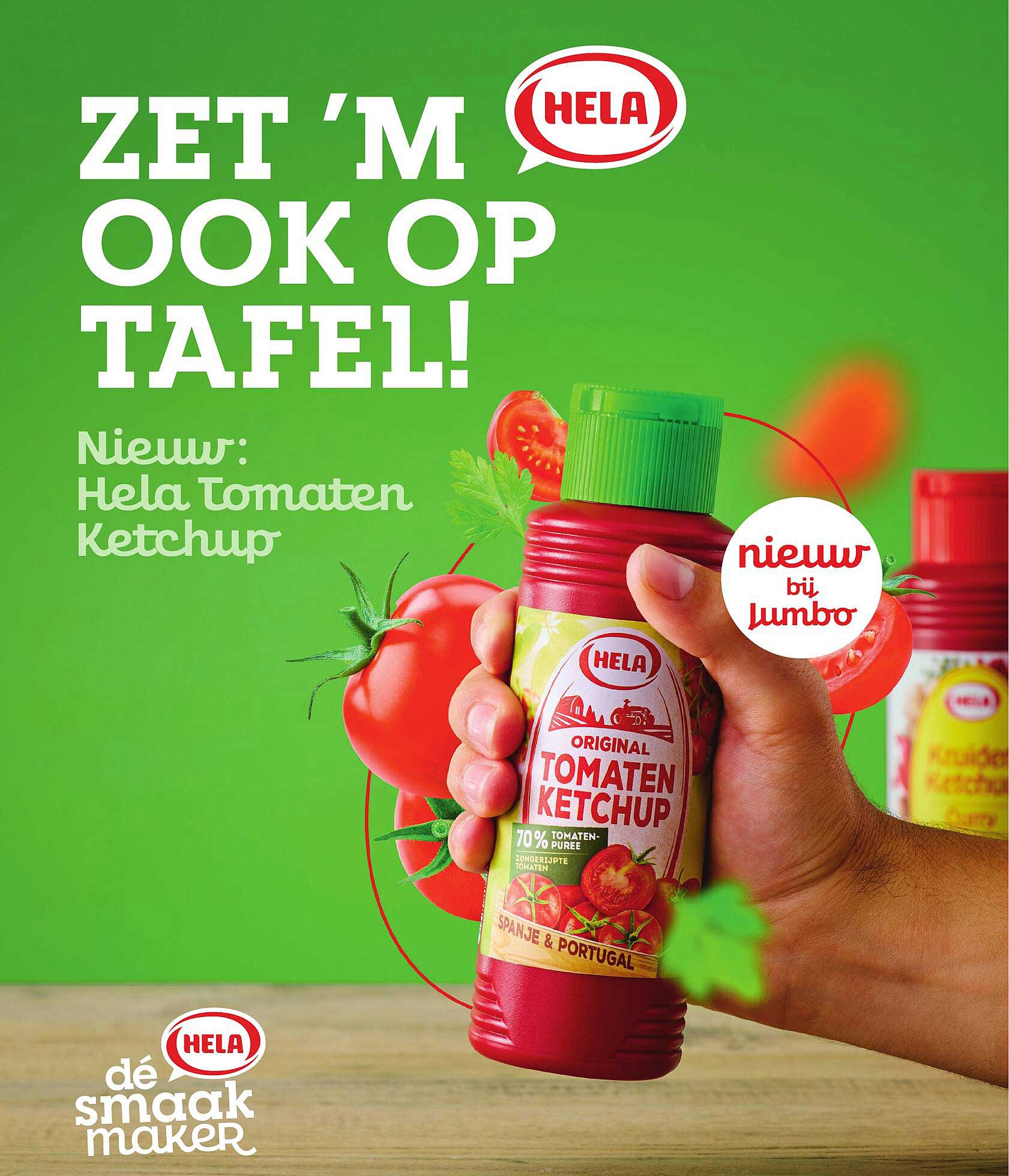 Hela Tomaten Ketchup aanbieding bij Jumbo