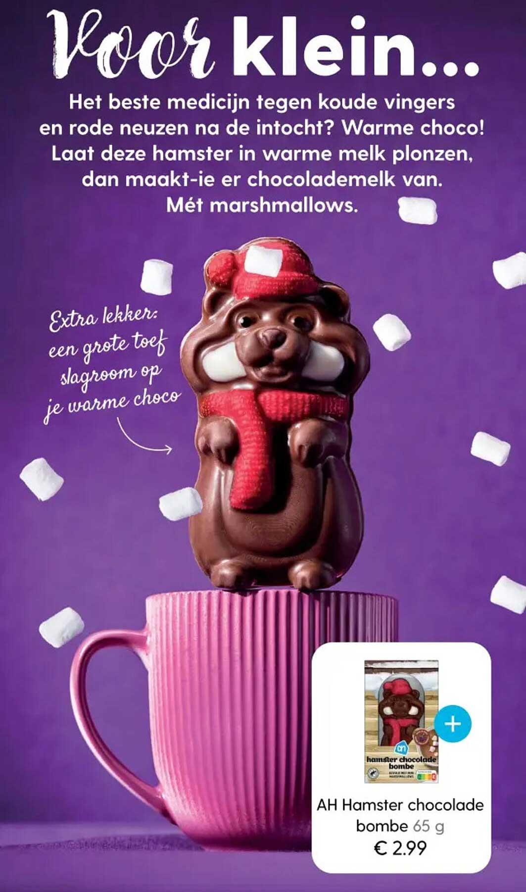 AH Hamster chocolade bombe