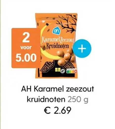 AH Karamel zeezout kruidnoten