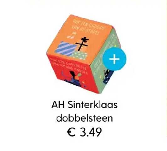 AH Sinterklaas dobbelsteen