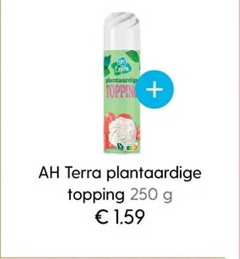 AH Terra plantaardige topping