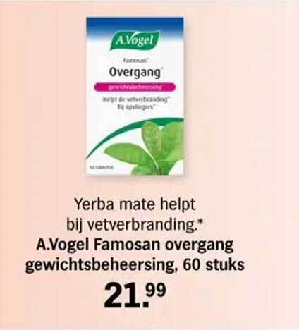 A.Vogel Famosan overgang gewichtsbeheersing