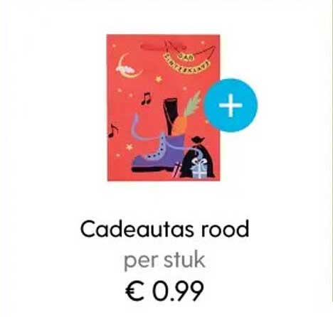 Cadeautas rood