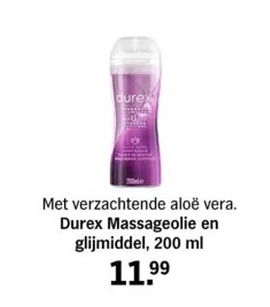 Durex Massageolie en glijmiddel