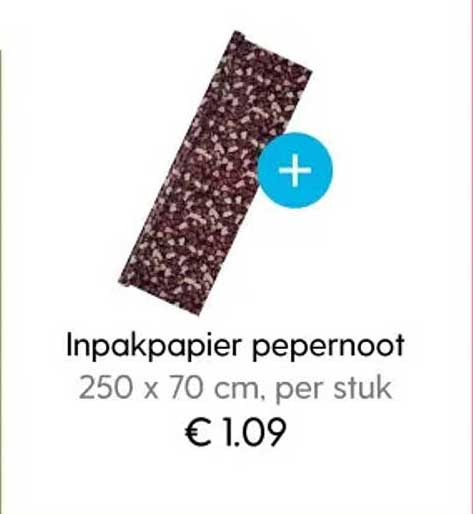 Inpakpapier pepernoot