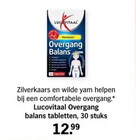 Lucovitaal Overgang balans tabletten