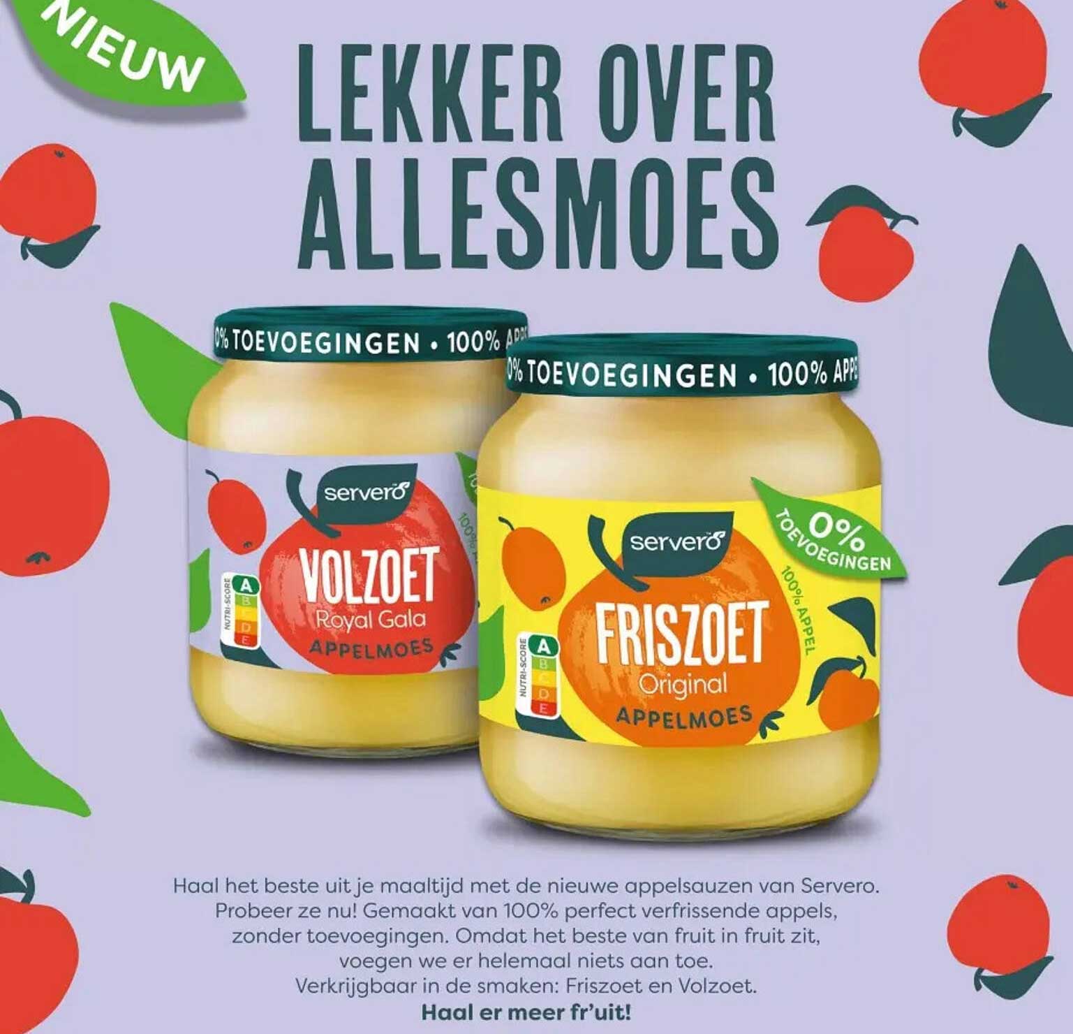 Volzoet Royal Gala Appelmoes  
Friszoet Original Appelmoes