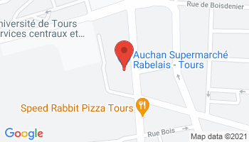 auchan rue giraudeau tours