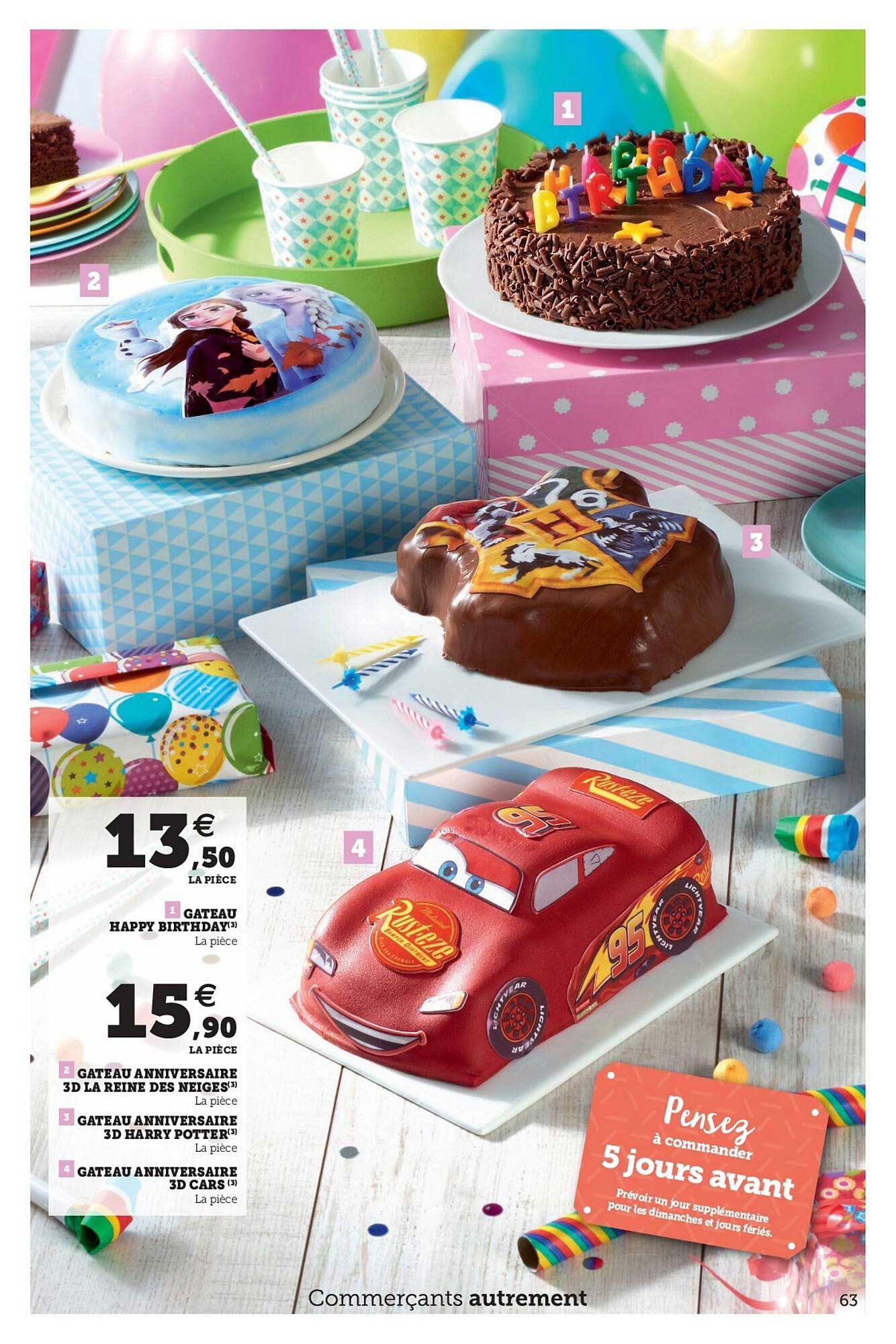 Promo Gateaux Super U : 2,86€