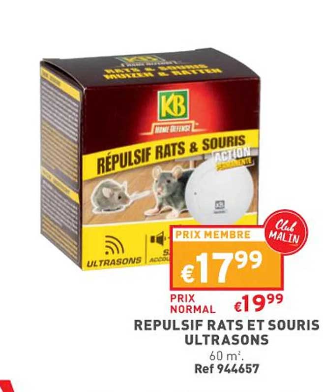 Promo R pulsif Rats Et Souris Ultrasons Kb Chez Trafic ICatalogue fr