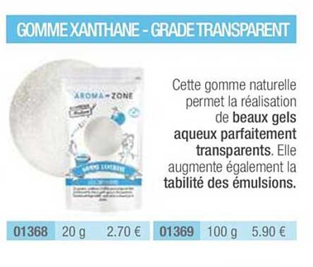Aroma Zone Gomme Xanthane - Grade Transparent