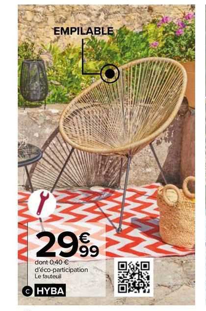 Fauteuil Hyba Carrefour