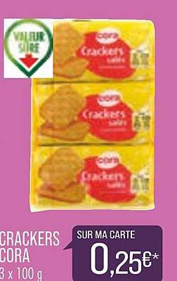 Match Crackers Cora