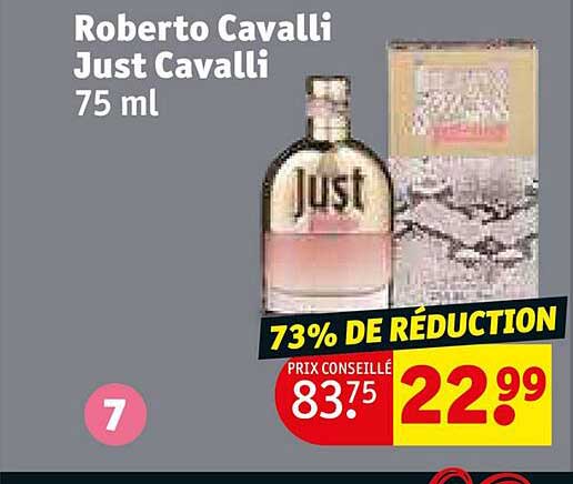Promo Roberto Cavalli Just Cavalli chez Kruidvat - iCatalogue.fr