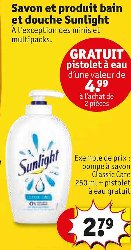 Aimant Vintage Publicitaire SUNLIGHT Savon - Éditions Clouet - 7.5x5.5 Cm - Métal - Neuf
