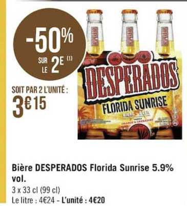 Desperados Florida Sunrise