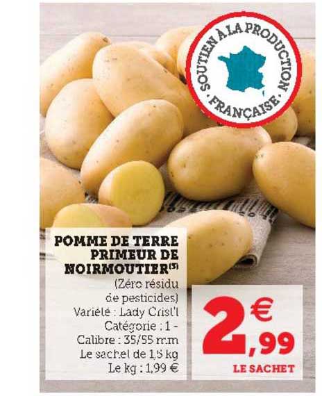 Offre Pomme De Terre Primeur De Noirmoutier Chez Super U