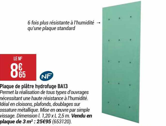 Promo Doublage Plaque De Plâtre Hydrofuge + Polystyrène Planodis chez — free download