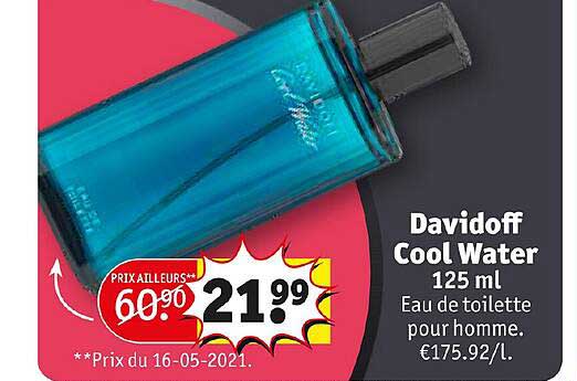 Promo Davidoff Cool Water Eau De Toilette Pour Homme chez Kruidvat