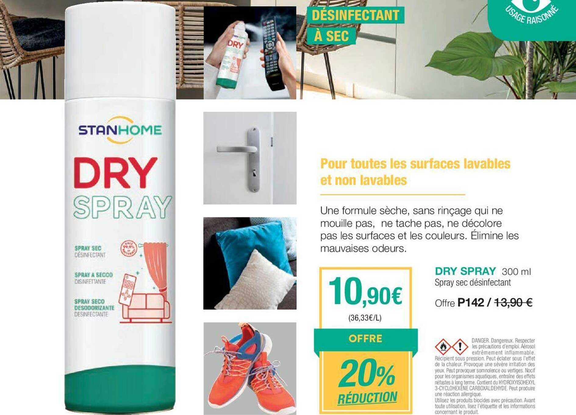 Promo Dry Spray chez Stanhome - iCatalogue.fr