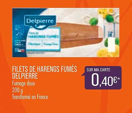 Match Filets De Harengs Fumés Delpierre