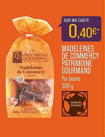 Match Madeleines De Commercy Patrimoine Gourmand