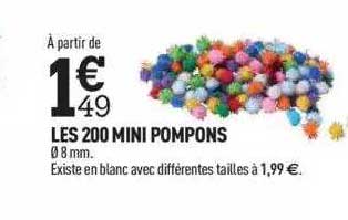 Pompons Bricolage Créatif Plush Lot De 200 Pompons à Paillettes Argentées Rondes 10 Mm - Mini Pompons - Blanc - Pompons - Bricolage - Artisanat Créatif Pompons Paillettes Argentées
