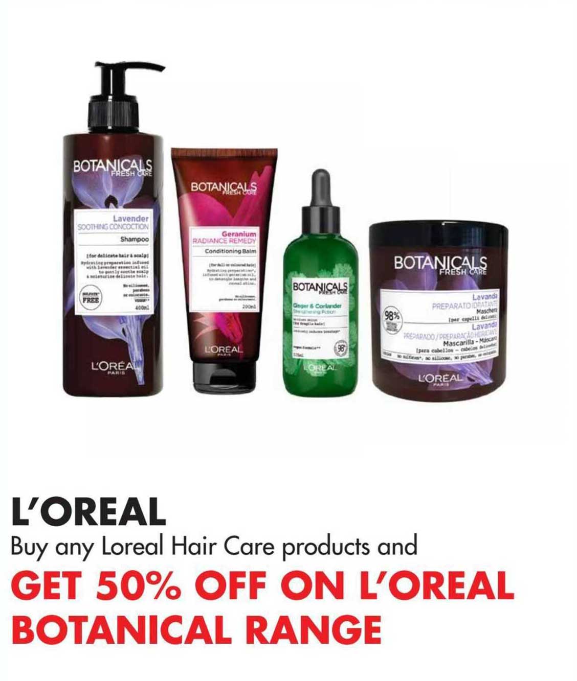Promo L'oreal: Buy Any L'oreal Hair Care Products And Get 50% Off On L ...