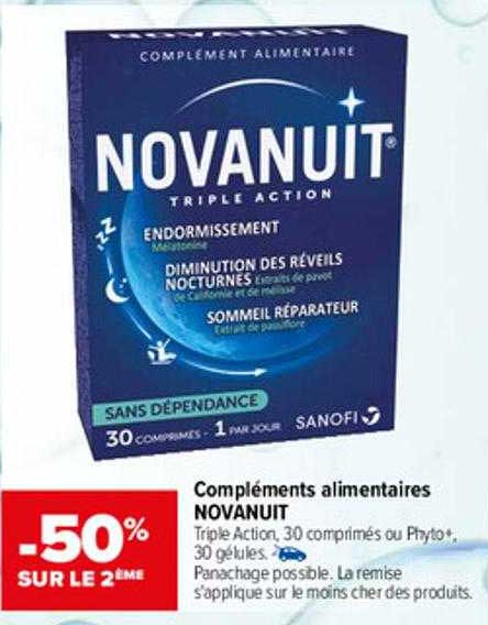 Carrefour Compléments Alimentaires Novanuit