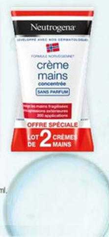 Carrefour Crème Mains Neutrogena