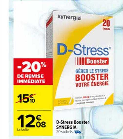 Carrefour D-stress Booster Synergia