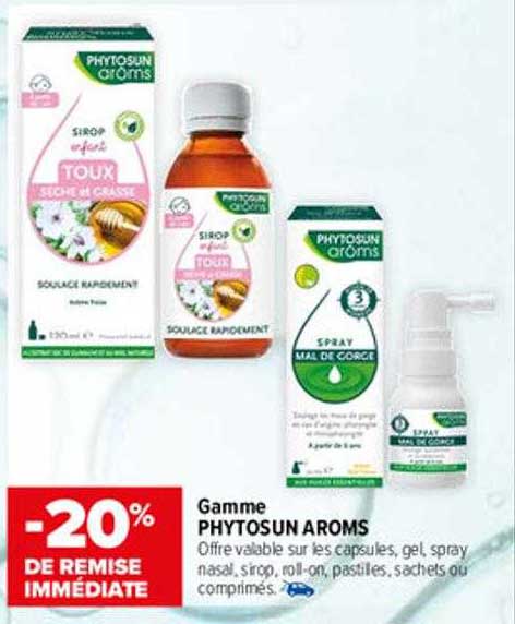 Carrefour Gamme Phytosun Aroms