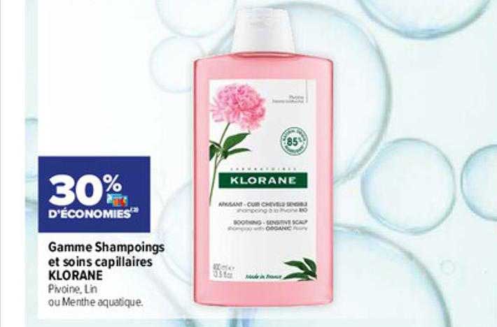 Carrefour Gamme Shampoings Et Soins Capillaires Klorane