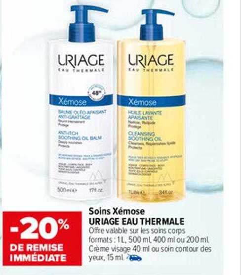 Carrefour Soins Xémose Uriage Eau Thermale